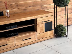 miniaturka Szafka RTV dębowa 180 cm Avero 48