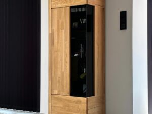 miniaturka Witryna drewniana wysoka elegancka Avero 90