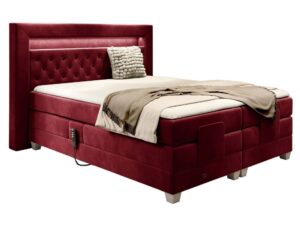 miniaturka Łóżko LED pikowane nowoczesne Paco