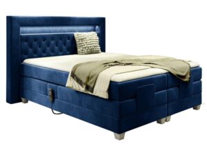 miniaturka Łóżko LED pikowane nowoczesne Paco