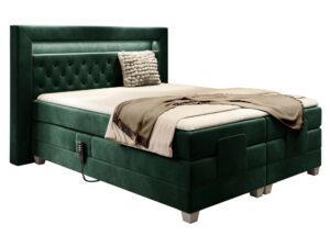 miniaturka Łóżko LED pikowane nowoczesne Paco