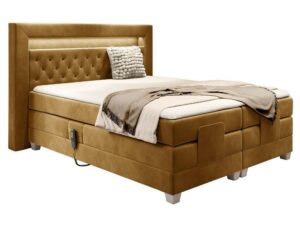 miniaturka Łóżko LED pikowane nowoczesne Paco