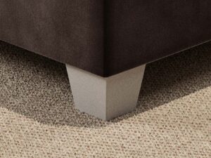 miniaturka Łóżko LED pikowane nowoczesne Paco