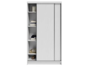 miniaturka Szafa przesuwna Kerem z lustrem i półkami