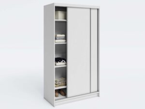 miniaturka Szafa przesuwna Kerem z lustrem i półkami