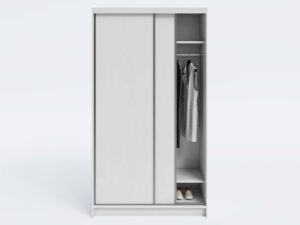 miniaturka Szafa przesuwna Kerem z lustrem i półkami