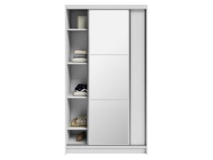 miniaturka Szafa przesuwna Kerem z lustrem i półkami