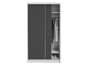 miniaturka Szafa przesuwna Kerem z lustrem i półkami