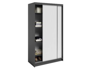 miniaturka Szafa przesuwna Kerem z lustrem i półkami