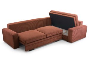 miniaturka Kanapa Nowoczesna Rozkładana Z Pojemnikiem Moa