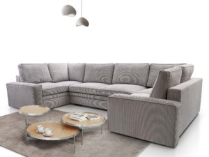 miniaturka Narożnik Nowoczesny Sprężyny Faliste Moa U