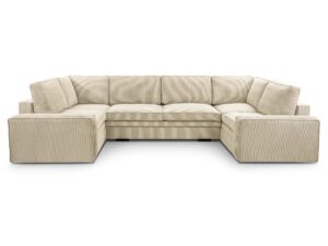 Narożnik Nowoczesny Sprężyny Faliste Moa U