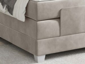 miniaturka Łóżko pikowane oświetlenie LED Paese