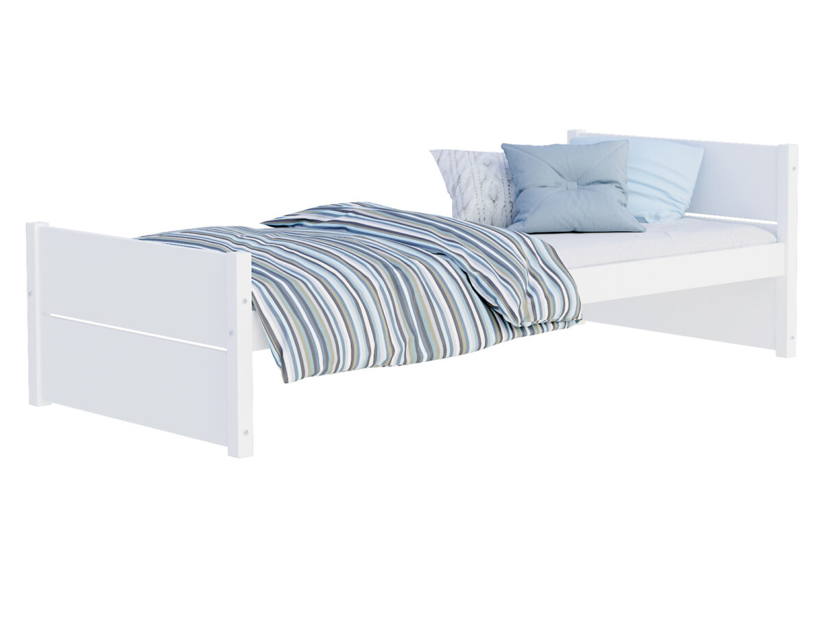 Klasyczne łóżko Amara jednoosobowe