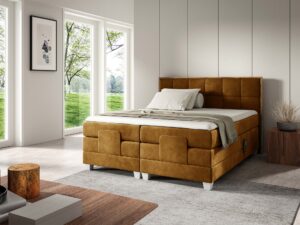 miniaturka Łóżko elektryczne regulowane przeszycia Venita