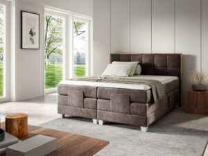 miniaturka Łóżko elektryczne regulowane przeszycia Venita