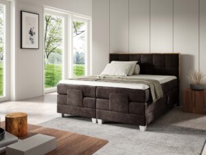 miniaturka Łóżko elektryczne regulowane przeszycia Venita