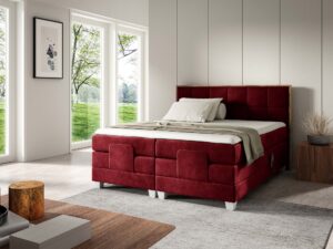 miniaturka Łóżko elektryczne regulowane przeszycia Venita