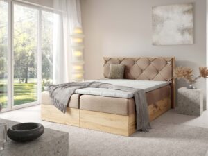 miniaturka Łóżko z pojemnikiem klasyczne Mizon 12