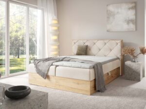 miniaturka Łóżko z pojemnikiem klasyczne Mizon 12