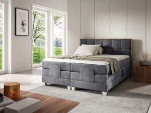 miniaturka Łóżko elektryczne regulowane przeszycia Venita