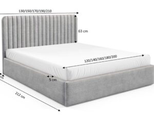 miniaturka Łóżko klasyczne automat sprężynowy Amico 2