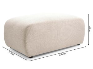 miniaturka Pufa Nowoczesna Wolnostojąca Komfortowa Calmea