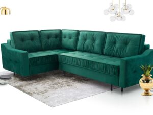 miniaturka Kanapa Loftowa Sprężyny Faliste Rozkładana Tulano