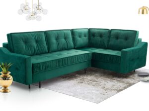 miniaturka Kanapa Loftowa Sprężyny Faliste Rozkładana Tulano