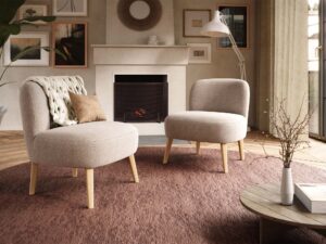 miniaturka Tapicerowane krzesło ergonomiczne dębowe Mulan