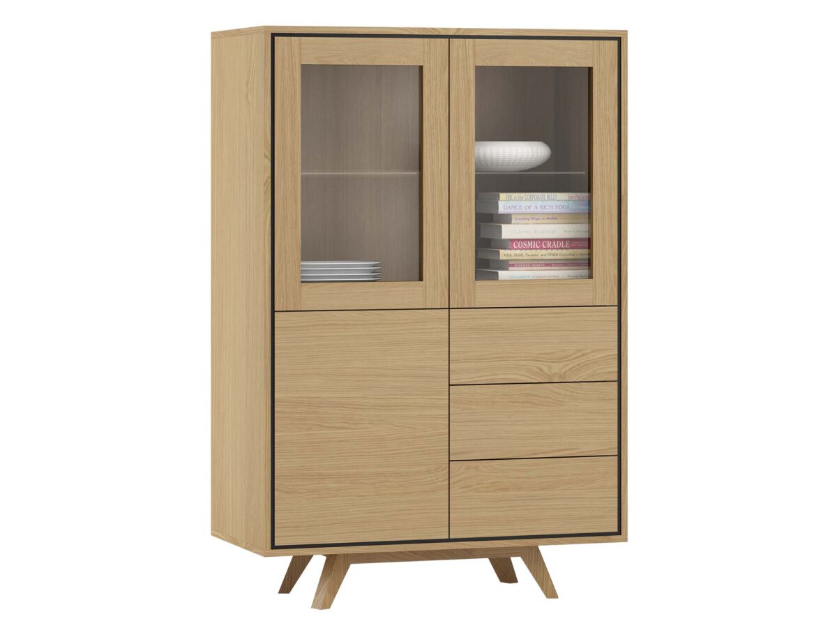 Witryna niska minimalistyczna Saviero