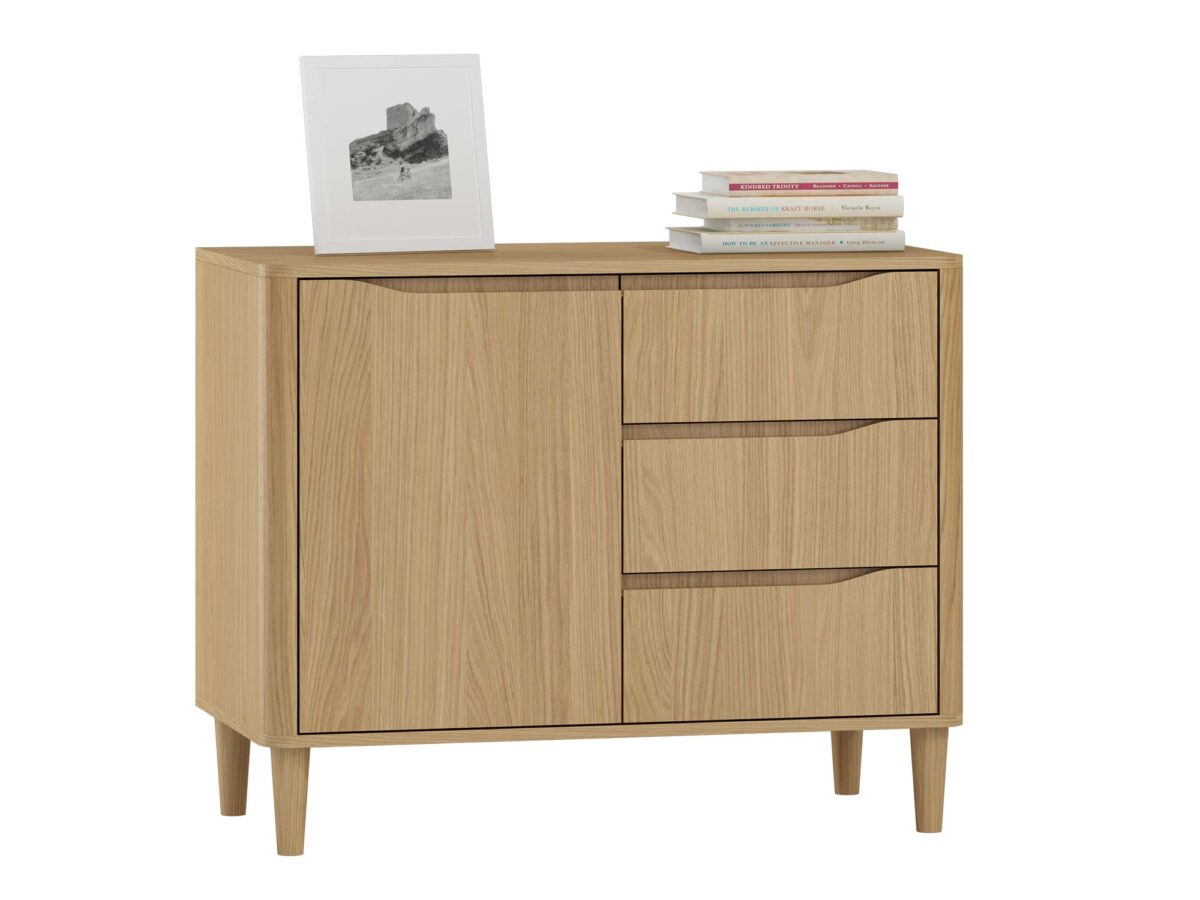 Komoda 3S1D elegancka Verlina