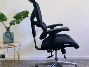 miniaturka Fotel biurowy ergonomiczny ERGOFLY Sail P T-01 Black