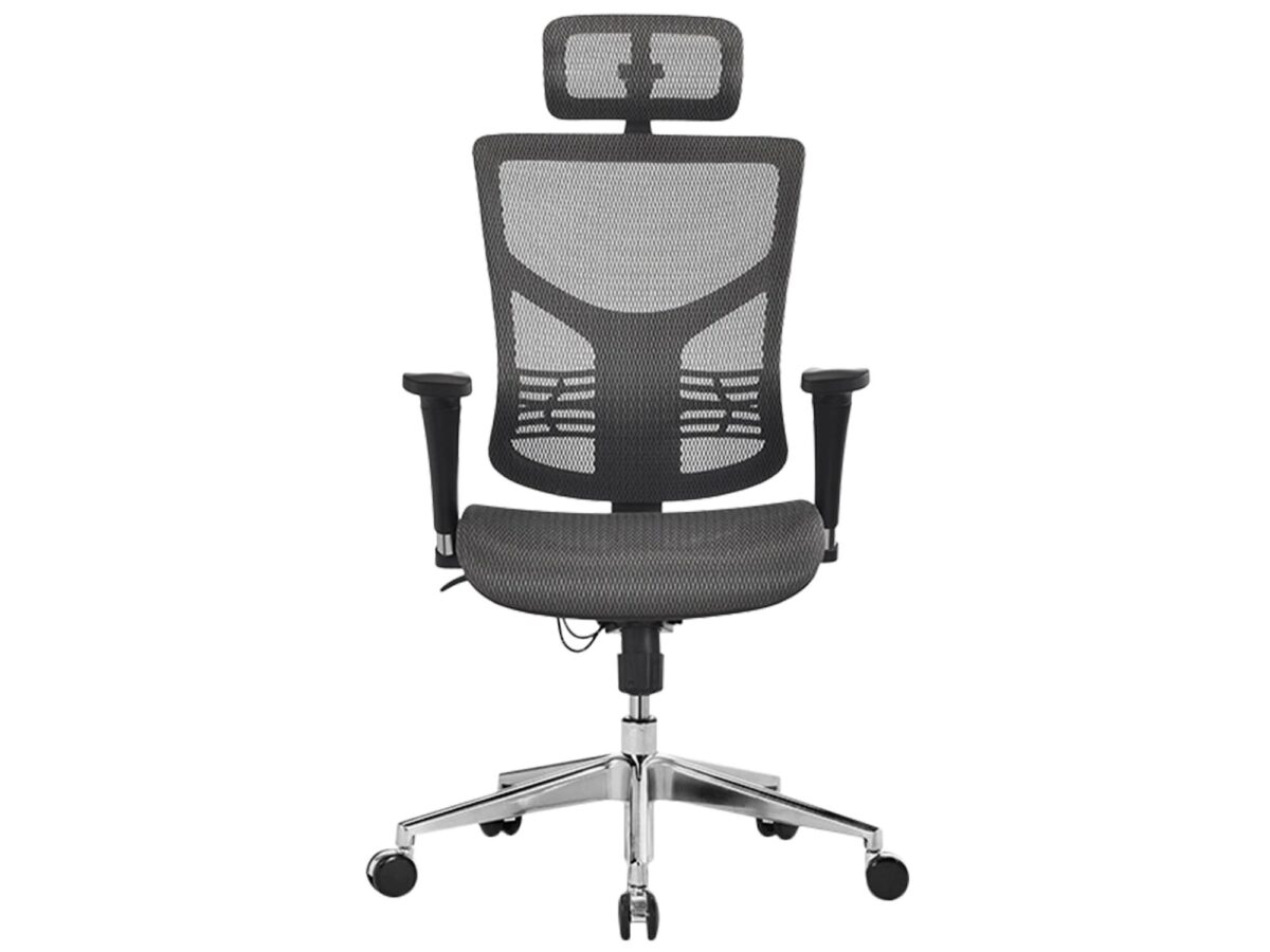 Ergonomiczny fotel obrotowy ERGOFLY Star T-07 Grey