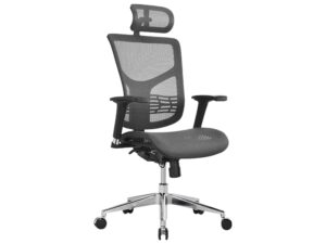 miniaturka Ergonomiczny fotel obrotowy ERGOFLY Star T-07 Grey