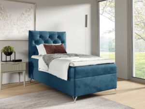 miniaturka Łóżko z pojemnikiem tapicerowane Julia