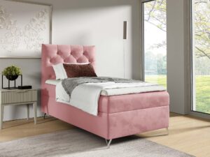 miniaturka Łóżko z pojemnikiem tapicerowane Julia