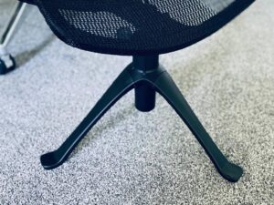 miniaturka Podnóżek biurowy ergonomiczny ERGOFLY Ottoman T-01 Black