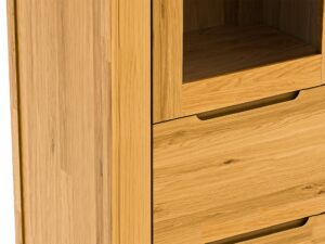 miniaturka Witryna dębowa elegancka nowoczesna Lunaro 75