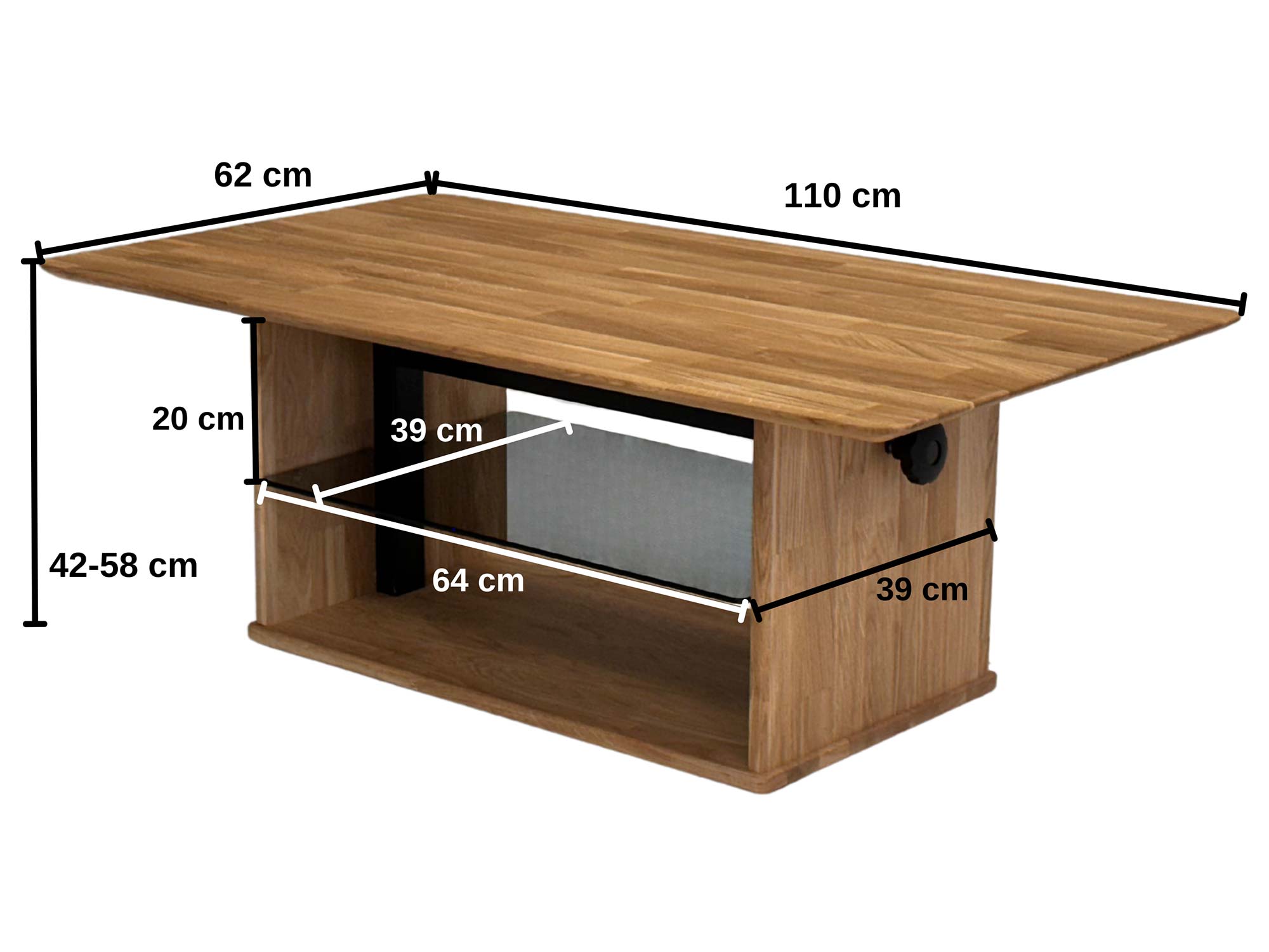 Biała komoda z trzema frontami