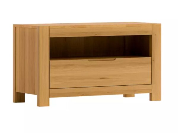 Szafka RTV drewniana wąska Lunaro 40