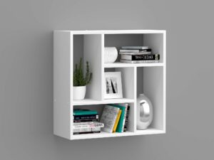 miniaturka Półka na książki i dekoracje SETTE praktyczna do salonu