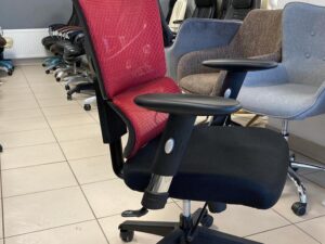 miniaturka Fotel ergonomiczny obrotowy ERGOFLY Sail-E T-02 Red