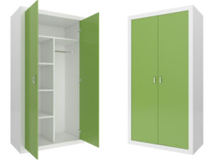 miniaturka Szafa dwudrzwiowa Leo młodzieżowa kolorowa