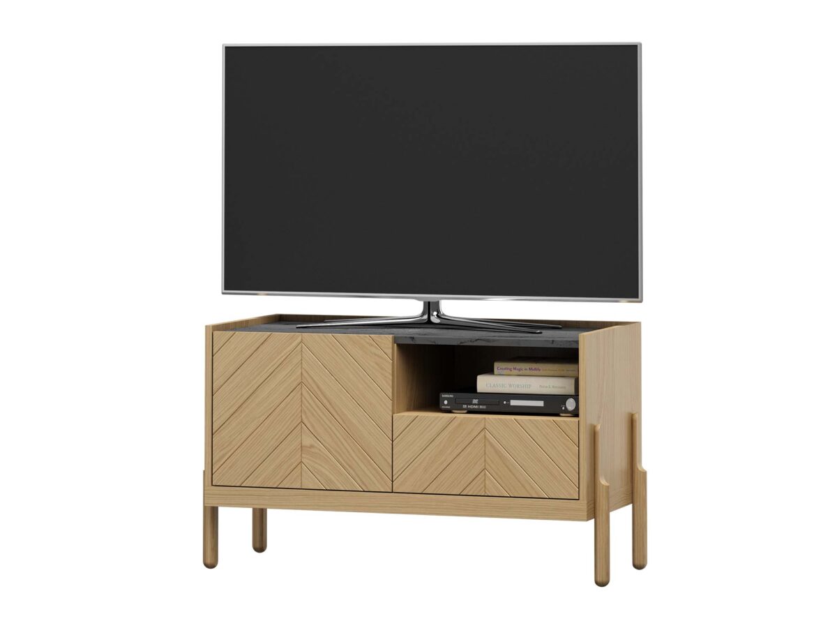 Szafka RTV 1D1S nowoczesna Enza Saviero