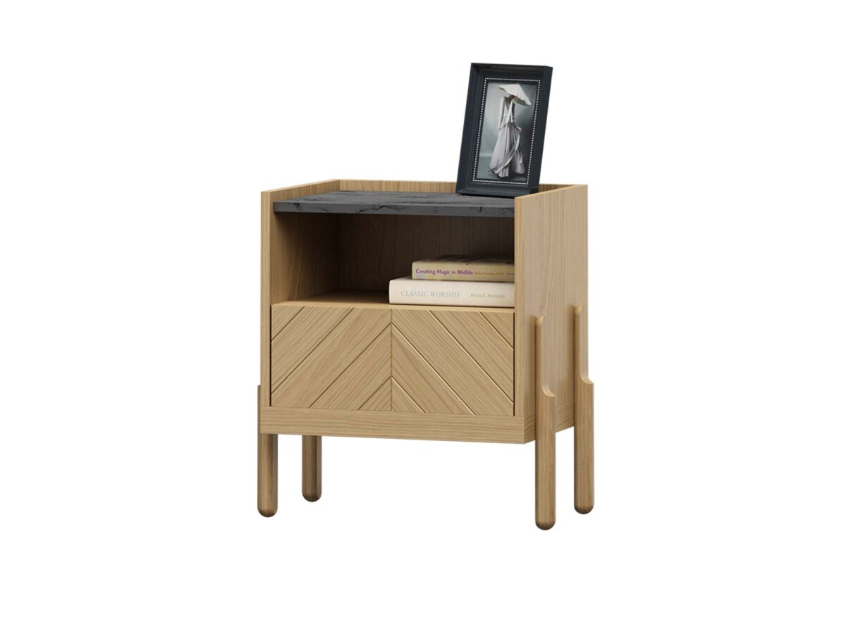 Szafka nocna minimalistyczna Enza Saviero