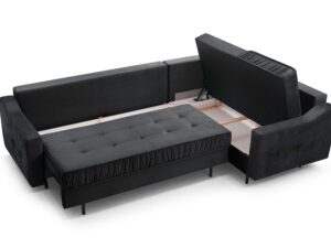 miniaturka Kanapa Loftowa Sprężyny Faliste Rozkładana Tulano