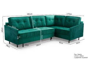 miniaturka Kanapa Loftowa Z Pojemnikiem Rozkładana Flawka