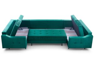 miniaturka Narożnik Loftowy Z Pojemnikiem Rozkładany Tulano U