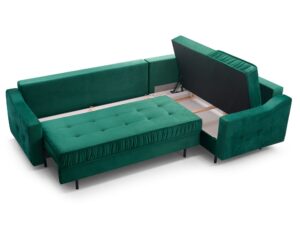 miniaturka Kanapa Loftowa Sprężyny Faliste Rozkładana Tulano